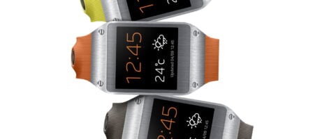 Samsung pulls sleeve up to reveal Galaxy Gear wearable device 2