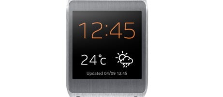 Samsung pulls sleeve up to reveal Galaxy Gear wearable device 6