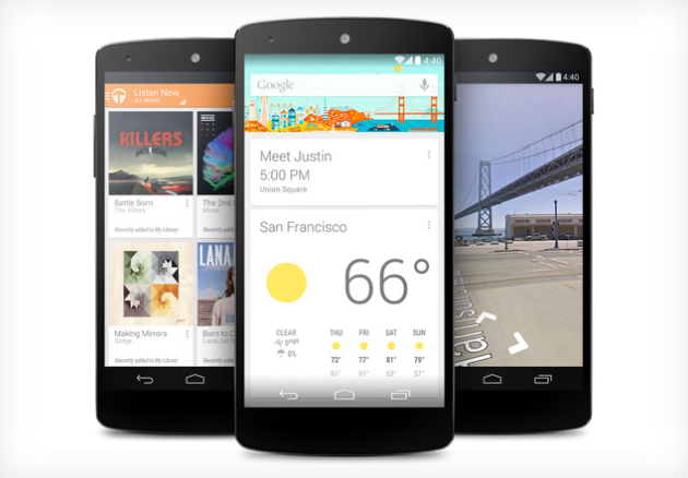 Nexus 5 Google Now
