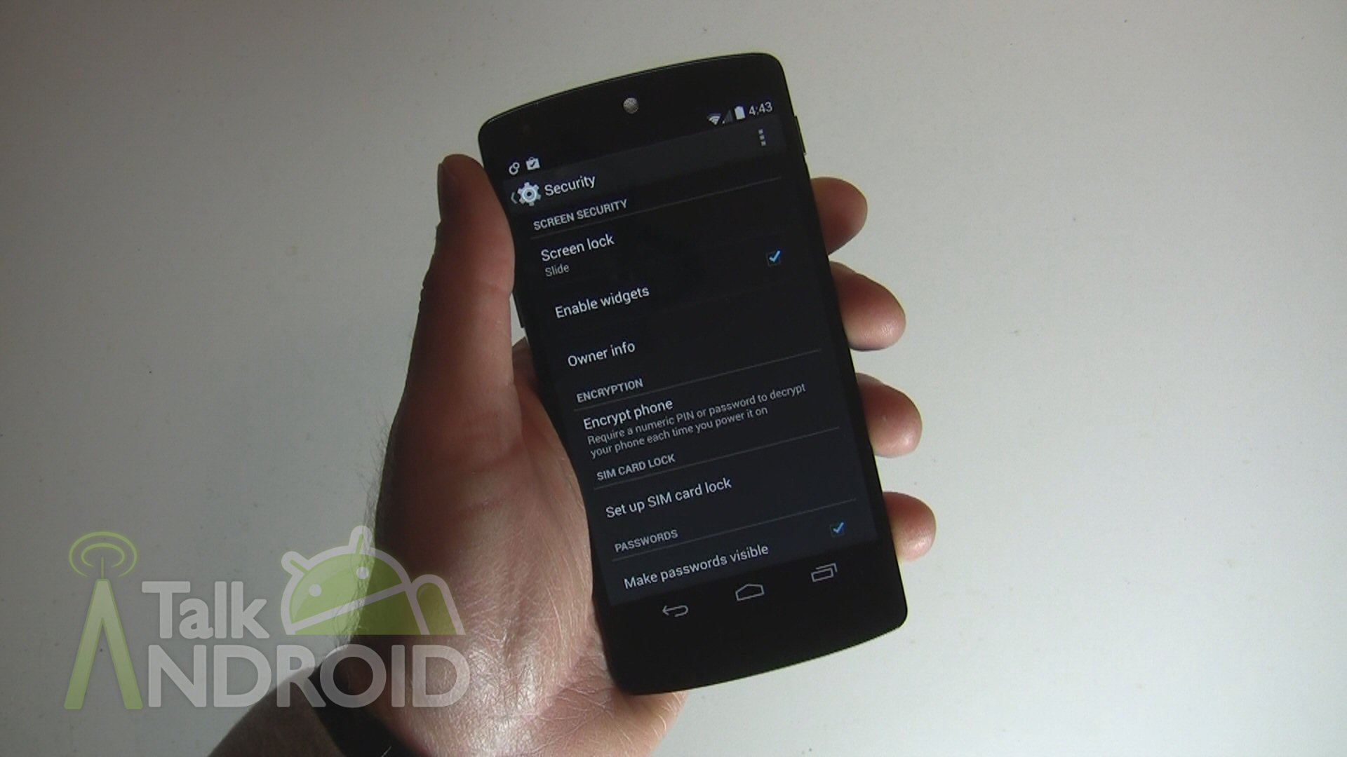 Google didn't eliminate lock screen widgets in Android 4.4 KitKat, here ...
