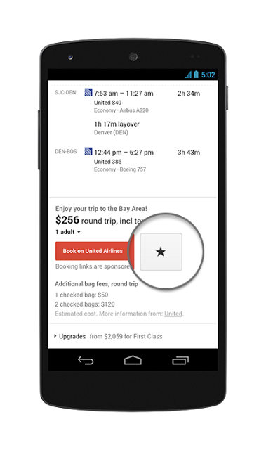 Google Flight Search