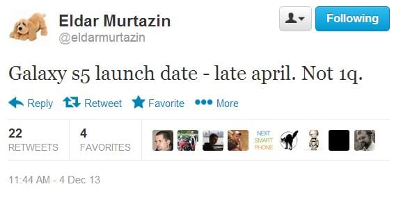 Galaxy_S_5_April_Release_Eldar_Murtazin_Tweet