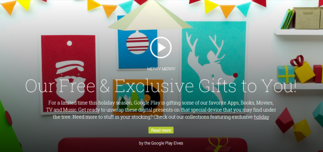 google play holidays