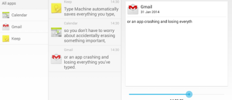 Type Machine is a new app that securely saves all of your typed information on your phone 8