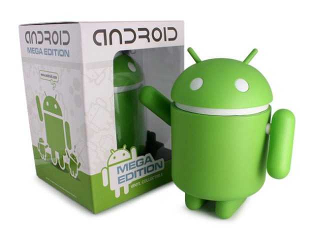 dead zebra mega android figurine