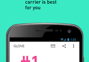 Glove app now available in Google Play to help users find best wireless carrier 6
