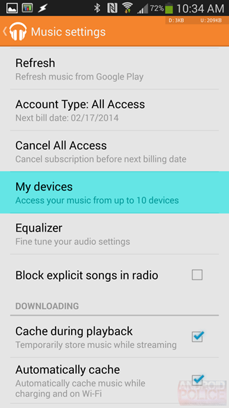 Google Play Music updated to 5.4, brings a host of fixes and features ...
