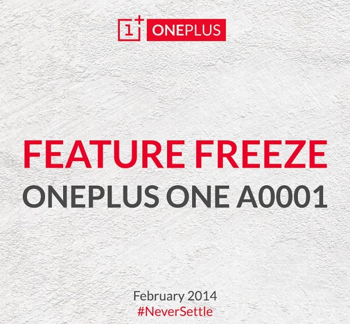 OnePlus One has reached the 'Feature Freeze' phase of development 4