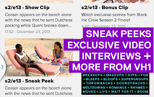 VH1 launches Android app with full show streaming, music videos, and watching companion 15