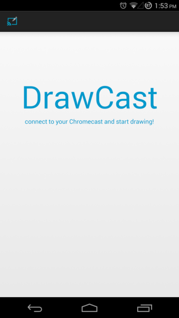 [New Chromecast App] DrawCast lets your draw on your phone and TV at ...