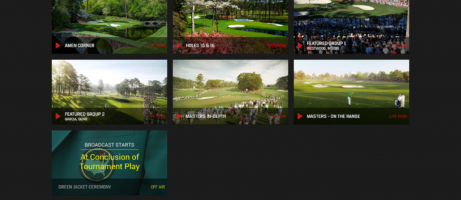 Official Masters Golf Tournament app updated with new design for 2014 5