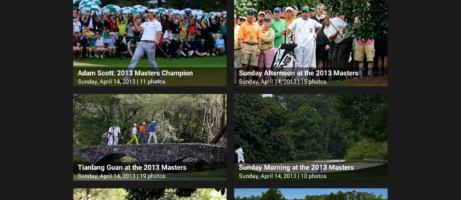 Official Masters Golf Tournament app updated with new design for 2014 8