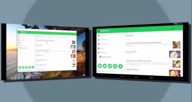evernote chromebook