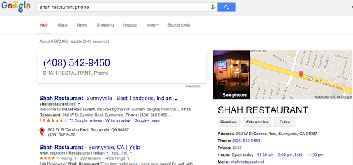 google search call hangouts
