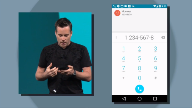 material design dialer
