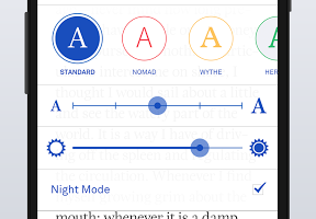 Oyster e-book subscription service opens the cover on Android app 2