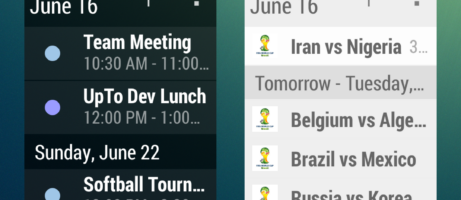 UpTo gets new widgets and an improved interface with latest update 4