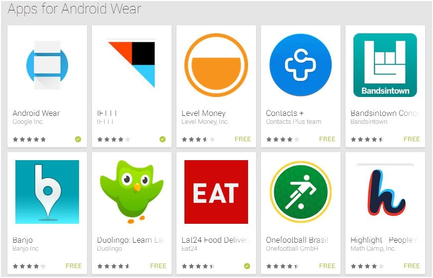 How to find Android Wear apps in the Play Store - Talk Android