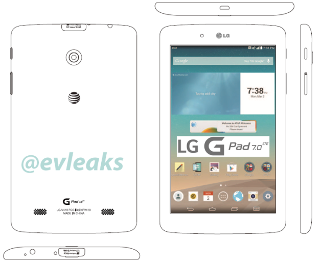 LG G Pad AT&T