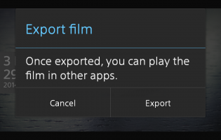 Sony Movie Creator app shows up for Sony Xperia Z2 5