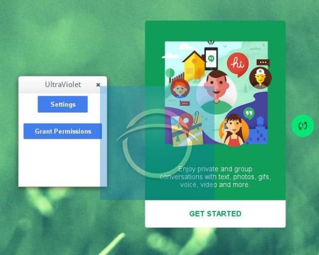 google hangouts ultra violet