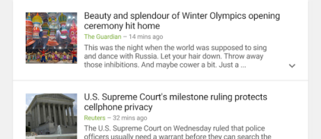 Google News & Weather app gets redesigned for first time since Android 2.3 Gingerbread 8
