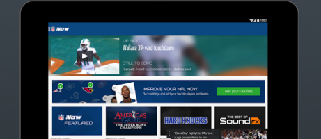 NFL Now takes the field to provide video highlights and news 8