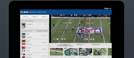 NFL Now takes the field to provide video highlights and news 9