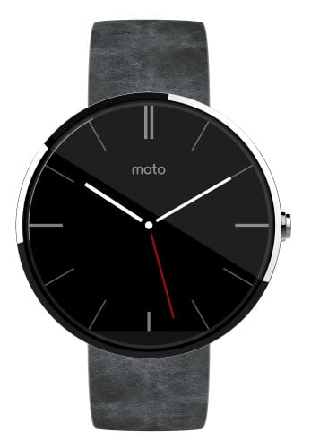 Moto 360 Front Gray