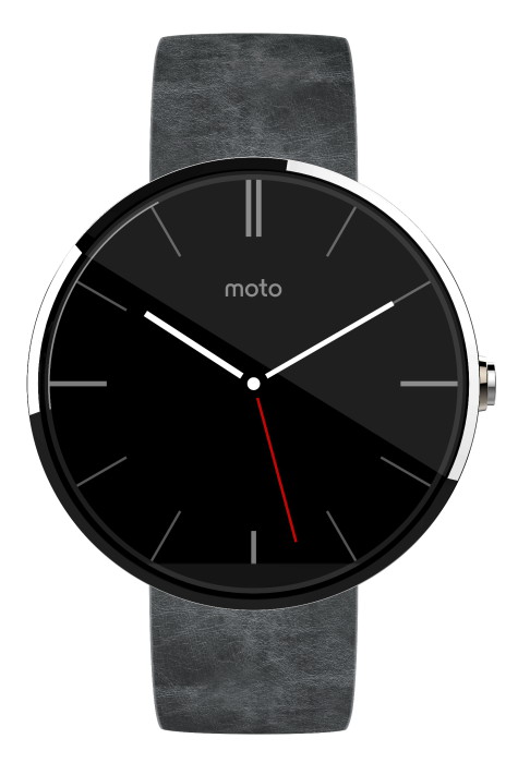 Moto 360 Front Gray