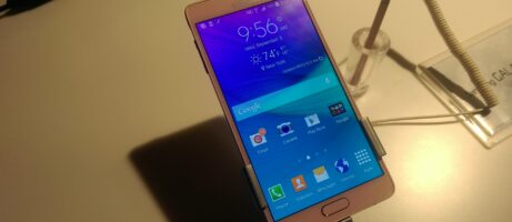 Hands on with the Samsung Galaxy Note 4 4