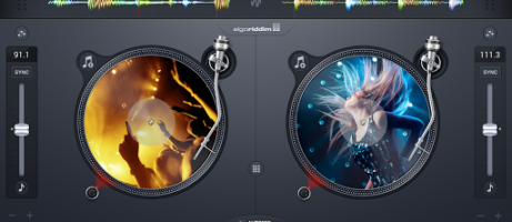 djay 2 app spins up for Android 5