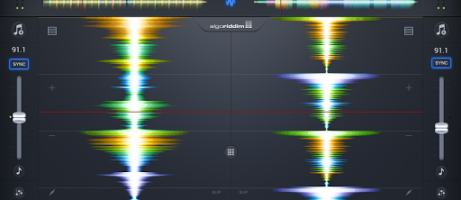 djay 2 app spins up for Android 7