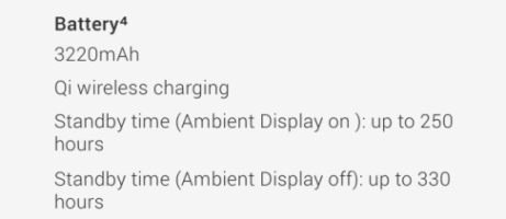 "Ambient display" appears to be Nexus 6 spin on Moto Display 4