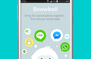 Snowball tries to pack messaging platforms into single app 6