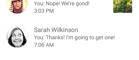 Google Messenger, with its beautiful design, is in the Play Store 4