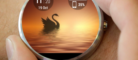Mural Watchface pulls images from 500px service to join your own photos 10