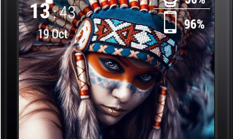 Mural Watchface pulls images from 500px service to join your own photos 8