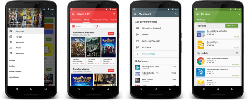 Google Play Store update brings visual tweaks, new features [APK ...