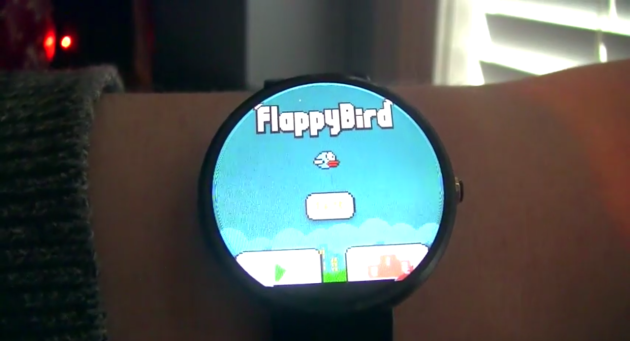 flappy bird android wear