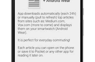 [New Android Wear App] Get news delivered to Android Wear with PaperWear 5