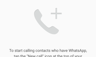 WhatsApp call feature enabled for a short period, gets closed down 4