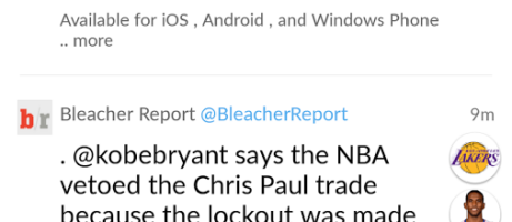 BreakingSports delivers everything sports in a slick and quick Material Design package 9