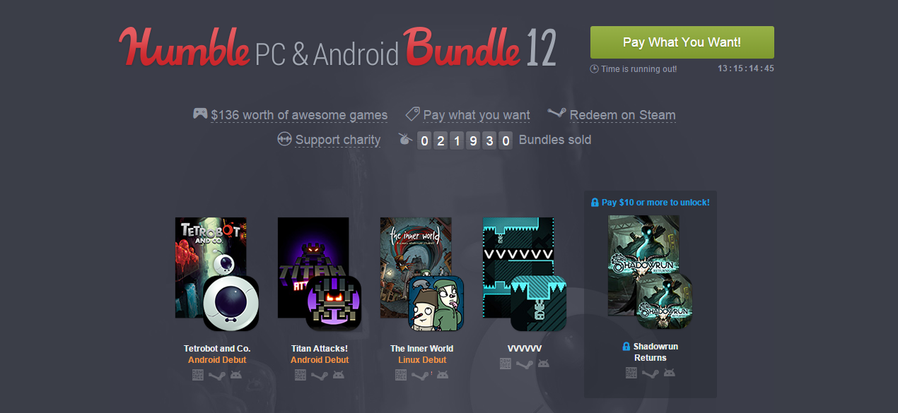 New Humble Bundle 12 features seven Android games, plus PC versions ...