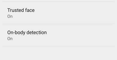 Users reporting new "On Body Detection" lock mode in Android 3