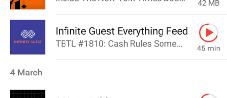 Shifty Jelly pushes Pocket Casts into the Material Design era 6