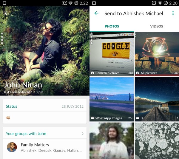 WhatsApp Material Design2