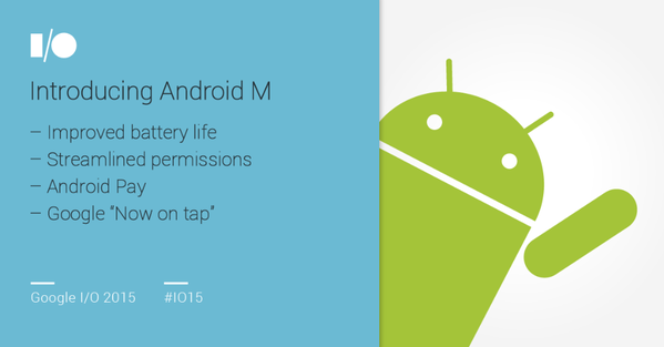 Android M - Google IO 2015
