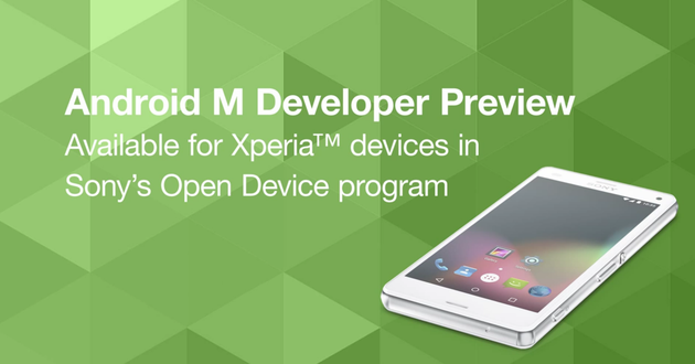 Sony releases Android M AOSP Developer Preview images 3