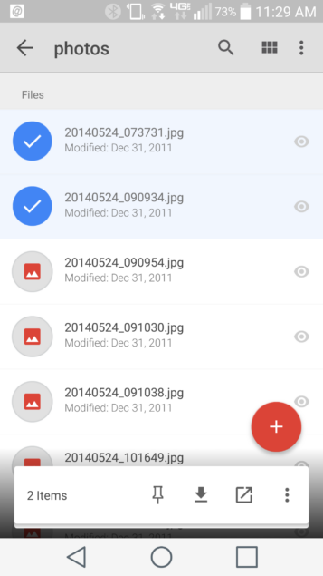 [APK Download] New version of Google Drive supports batch download, send, share interface improvements 2